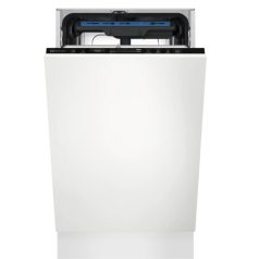   Electrolux EEM63301L Beépíthető mosogatógép, 10 teríték,9.9 L,8 prog.,44 dB,D,Felső evőeszk.,45 cm,Digit.kijelző, Autom.ajtónyit.