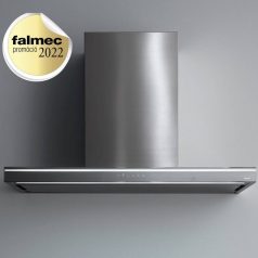   Falmec LUMINA EVO NRS 90 inox Fali páraelszívó Neon világítás  1 db motor, 610 m3/h,  37-55 dB zajszint,  90 cm széles,  B Energiaosztály