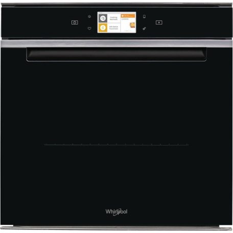 Whirlpool W11I OM1 4MS2 H Beépíthető Sütő 8 funkcióval,73 L,Teleszkópos sütősín nélkül,Gőztisztítás