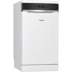   Whirlpool WSFO 3O23 PF Szabadonálló mosogatógép 10 teríték,9 L,7 prog.,43 dB,E,Felső evőeszk.,45 cm,Digit.kijelző,