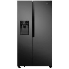   Gorenje NRS9182VB Side-by-side hűtőszekrény E,371L/185L,Nofrost,42 dB,Szél: 91 cm,Mag: 179.3 cm,Mély: 68.7 cm