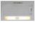Cata G-45 X/L INOX Aláépíthető páraelszívó LED világítás  1 db motor, 335 m3/h,  57-62 dB zajszint,  45 cm széles,  E Energiaosztály