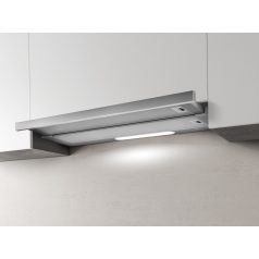   Elica ELITE 14 PLUS IX/A/60 inox Beépíthető Kihúzható páraelszívó LED világítás 1 db motor,400 m3/h,47-65 dB,60 cm széles,C