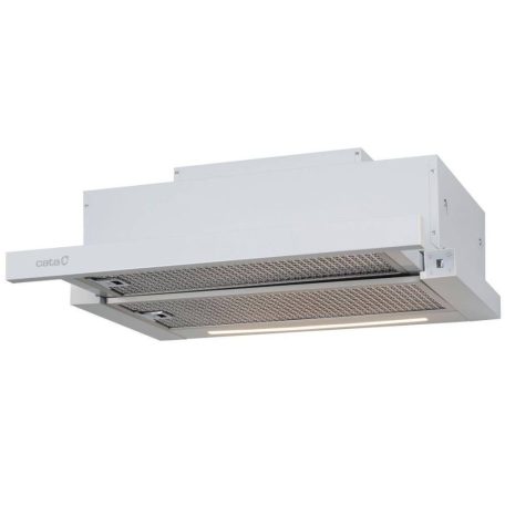 Cata TFH-6630 WH Beépíthető Kihúzható páraelszívó LED világítás  1 db motor, 605 m3/h,  47-66 dB zajszint,  60 cm széles,  A+ Energiaosztály