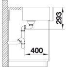 Blanco CRONOS XL 8-IF 190 Standard Rozsdamentes mosogatótálca (523381)