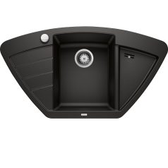   Blanco ZIA 9E Silgránit Fekete Gránit mosogatótál (526031)