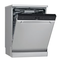   Whirlpool WFO 3O33 PL X Szabadonálló mosogatógép 14 teríték,9.5 L,11 prog.,43 dB,D,Felső evőeszk.,60 cm,Digit.kijelző, Autom.ajtónyit.