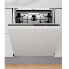   Whirlpool WCIP 4O41 PFE Beépíthető mosogatógép, 14 teríték,9.5 L,10 prog.,41 dB,C,Felső evőeszk.,60 cm,Digit.kijelző, Autom.ajtónyit.