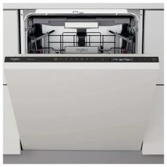   Whirlpool WIS 1150 PEL Beépíthető mosogatógép, 14 teríték,9.5 L,11 prog.,41 dB,B,Felső evőeszk.,60 cm,Digit.kijelző, Autom.ajtónyit.