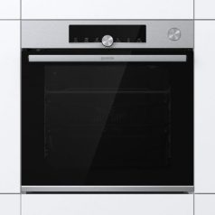   Gorenje BPSA6747A08XWI Beépíthető Sütő 12 funkcióval,77 L,Teleszkópos sütősín,Pirolitikus