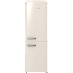   Gorenje ONRK619DC Alulfagyasztós hűtőszekrény D,204L/96L,Nofrost,37 dB,Szél: 60 cm,Mag: 194 cm,Mély: 66.1 cm