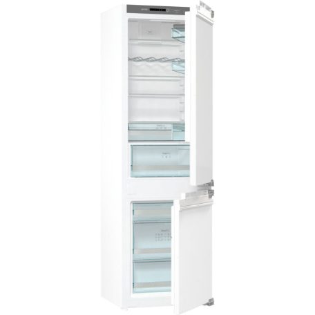 Gorenje NRKI518EA1 Beépíthető Alulfagyasztós hűtőszekrény E,180L/68L,Nofrost,39 dB,Szél: 56 cm,Mag: 177.5 cm,Mély: 56 cm