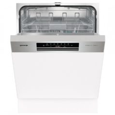   Gorenje GI642D60X Beépíthető mosogatógép, 14 teríték,9.7 L,6 prog.,44 dB,D,Alsó evőeszk.,60 cm,Digit.kijelző, Autom.ajtónyit.