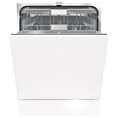   Gorenje GV673C62 Beépíthető mosogatógép UltraClean, 16 teríték,9.6 L,7 prog.,39 dB,C,Felső evőeszk.,60 cm,Digit.kijelző, Autom.ajtónyit.