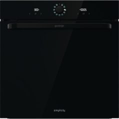   Gorenje BOS6737SYB Beépíthető Sütő 11 funkcióval,77 L,Teleszkópos sütősín,Hidrolitikus öntisztítás