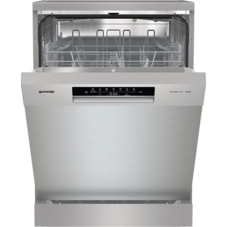 Gorenje GS642E90X Szabadonálló mosogatógép 13 teríték,11 L,6 prog.,47 dB,E,Alsó evőeszk.,60 cm,Digit.kijelző, Autom.ajtónyit.nélkül