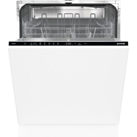 Gorenje GV642E90 Beépíthető mosogatógép, 13 teríték,11 L,6 prog.,47 dB,E,Alsó evőeszk.,60 cm,Digit.kijelző, Autom.ajtónyit.nélkül