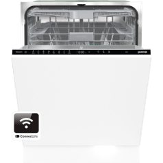   Gorenje GV673B60 Beépíthető mosogatógép, 16 teríték,7.5 L,7 prog.,42 dB,B,Felső evőeszk.,60 cm,Digit.kijelző, Autom.ajtónyit.