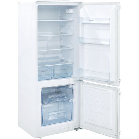 Gorenje RKI415EP1 Beépíthető Alulfagyasztós hűtőszekrény, E,162L/50L,Nofrost nélkül,39 dB,Szél: 54 cm,Mag: 144 cm,Mély: 54 cm,