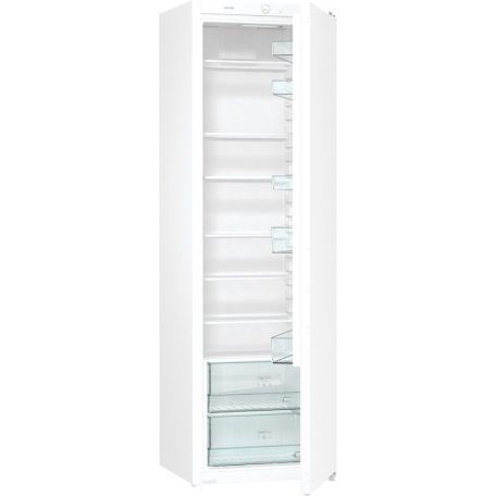 Gorenje RI418EE0 Beépíthető Egyajtós hűtőszekrény, E,301L,Nofrost nélkül,36 dB,Szél: 54 cm,Mag: 177.2 cm,Mély: 54.5 cm