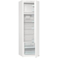   Gorenje RBI418EE0 Beépíthető Egyajtós hűtőszekrény fagyasztóval, E,251L/29L,Nofrost nélkül,38 dB,Szél: 56 cm,Mag: 177.5 cm,Mély: 56 cm,