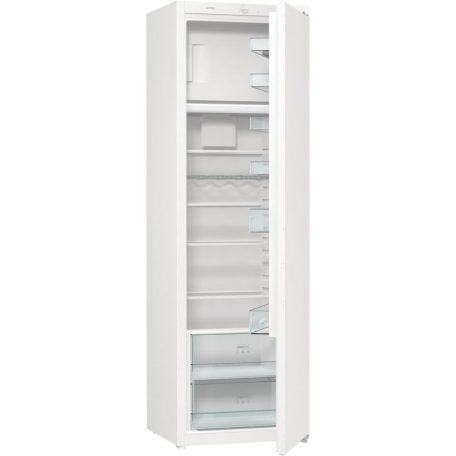 Gorenje RBI418EE0 Beépíthető Egyajtós hűtőszekrény fagyasztóval, E,251L/29L,Nofrost nélkül,38 dB,Szél: 56 cm,Mag: 177.5 cm,Mély: 56 cm,