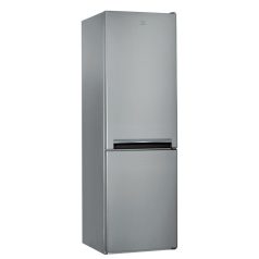   Indesit LI8 S2E X Alulfagyasztós hűtőszekrény E,228L/111L,Nofrost nélkül,39 dB,Szél: 60 cm,Mag: 189 cm,Mély: 65.5 cm