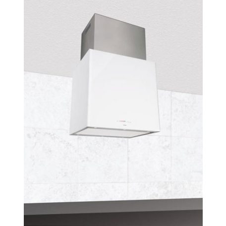 Nodor NORBREEZE ISLA CUBE GLASS ECO 60 WHSziget páraelszívó LED világítás 1 db motor,1200 m3/h,42-54 dB,62 cm széles,A