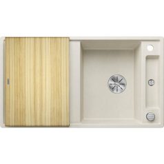   Blanco AXIA III 5S Silgránit Törtfehér színű-EXC fa tart.Gránit mosogatótál (527040)