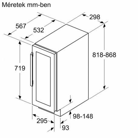 Neff KU9202HF0 Borhűtő