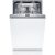 Bosch SPV6YMX08E Beépíthető mosogatógép, 10 teríték,8.5 L,6 prog.,43 dB,B,Felső evőeszk.,45 cm,Digit.kijelző, Autom.ajtónyit.nélkül