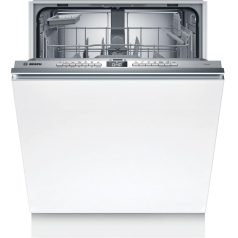   Bosch SMV4HTX00E Beépíthető mosogatógép, 13 teríték,9 L,6 prog.,46 dB,D,Alsó evőeszk.,60 cm,Digit.kijelző, Autom.ajtónyit.nélkül