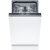 Bosch SPV2HMX42E Beépíthető mosogatógép, 10 teríték,9.5 L,5 prog.,46 dB,E,Felső evőeszk.,45 cm,Digit.kijelző, Autom.ajtónyit.nélkül