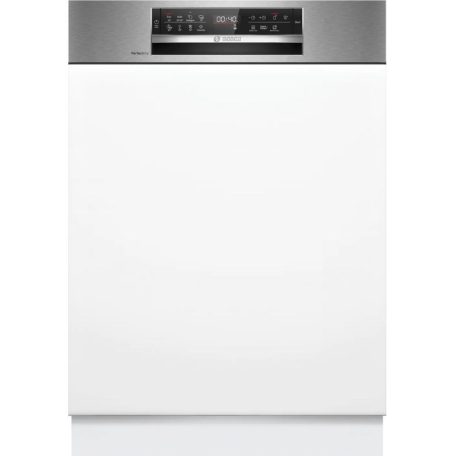 Bosch SMI6ZCS16E Beépíthető mosogatógép, 14 teríték,9L,8 prog.,40 dB,B,Felső evőeszk.,60 cm,Digit.kijelző, Autom.ajtónyit.nélkül