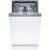 Bosch SPV4HMX10E Beépíthető mosogatógép, 10 teríték,9.5 L,6 prog.,44 dB,E,Felső evőeszk.,45 cm,Digit.kijelző, Autom.ajtónyit.nélkül