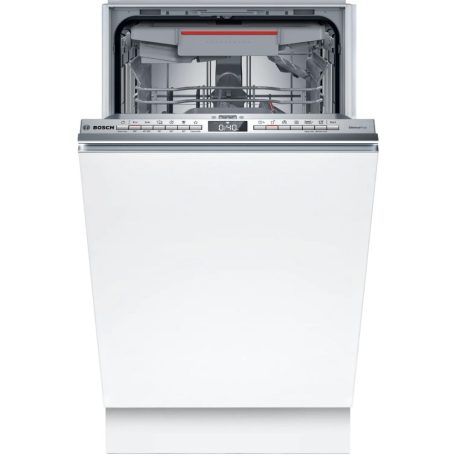 Bosch SPT4EMX24E  Beépíthető mosogatógép, bútorlap nélkül 10 teríték, 8.9 L fogyasztás, 6 program,  44 db zajszint, C energiaosztály, Felső evőeszköztartó tálca, 60 cm, Digit. kijelző