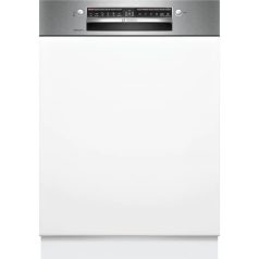   Bosch SMI4HCS19E Beépíthető mosogatógép, 14 teríték,9L,6 prog.,42 dB,D,Felső evőeszk.,60 cm,Digit.kijelző, Autom.ajtónyit.nélkül