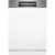 Bosch SMI4HCS19E Beépíthető mosogatógép, 14 teríték,9L,6 prog.,42 dB,D,Felső evőeszk.,60 cm,Digit.kijelző, Autom.ajtónyit.nélkül
