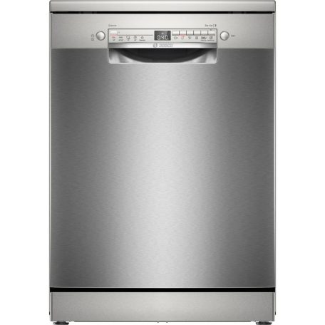 Bosch SMS2HVI02E Szabadonálló mosogatógép 14 teríték,9 L,5 prog.,46 dB,D,Felső evőeszk.,60 cm,Digit.kijelző, Autom.ajtónyit.nélkül