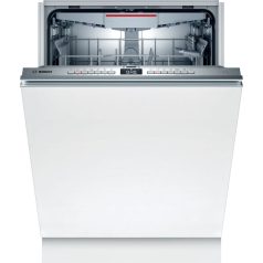   Bosch SBH4HVX00E Beépíthető mosogatógép, 14 teríték,9 L,6 prog.,46 dB,D,Felső evőeszk.,60 cm,Digit.kijelző, Autom.ajtónyit.nélkül