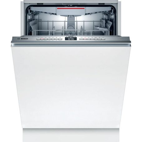 Bosch SBH4HVX00E Beépíthető mosogatógép, 14 teríték,9 L,6 prog.,46 dB,D,Felső evőeszk.,60 cm,Digit.kijelző, Autom.ajtónyit.nélkül