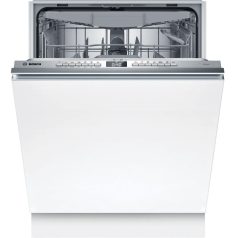   Bosch SMV4EVX04E Beépíthető mosogatógép, bútorlap nélkül 13 teríték, 7 L fogyasztás, 6 program,  46 db zajszint, D energiaosztály, Felső evőeszköztartó tálca, 60 cm, Digit. kijelző