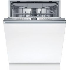   Bosch SMV4EVX08E Beépíthető mosogatógép, bútorlap nélkül 14 teríték, 9 L fogyasztás, 6 program,  44 db zajszint, B energiaosztály, Felső evőeszköztartó tálca, 60 cm, Digit. kijelző