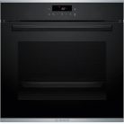 Bosch HBA272BB3 Beépíthető Sütő A+, 7 funkcióval, Digit. Kijelzővel, 71 L, Teleszkópos sütősín, Öntisztító funkció: Pirolitikus