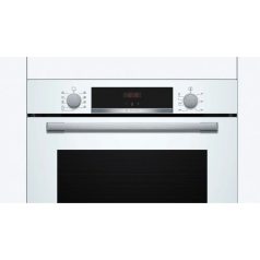   Bosch HBA534BW3 Beépíthető Sütő 7 funkcióval,71 L,Teleszkópos sütősín nélkül,Katalitikus