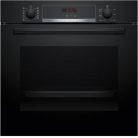 Bosch HBA574BB3 Beépíthető Sütő 7 funkcióval,A+ Digit. Kijelzővel, 71 L, Teleszkópos sütősín, Öntisztító funkció: Pirolitikus öntisztítás+Hidrolitikus