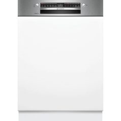   Bosch SMI6ZCS10E Beépíthető mosogatógép, 14 teríték,9L,6 prog.,40 dB,B,Felső evőeszk.,60 cm,Digit.kijelző, Autom.ajtónyit.nélkül