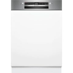   Bosch SMI4EVS04E Beépíthető mosogatógép, 13 teríték,7L,5 prog.,46 dB,D,Felső evőeszk.,60 cm,Digit.kijelző, Autom.ajtónyit.nélkül