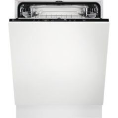   Electrolux EEA27200L Beépíthető mosogatógép, 13 teríték,9.9 L,5 prog.,46 dB,E,Alsó evőeszk.,60 cm,Digit.kijelző, Autom.ajtónyit.