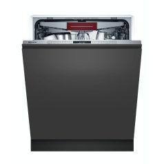   Neff S155HVX15E Beépíthető mosogatógép, 13 teríték,9.5 L,6 prog.,46 dB,E,Felső evőeszk.,60 cm,Digit.kijelző, Autom.ajtónyit.nélkül